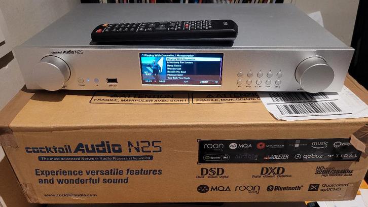 Cocktail Audio N25 netwerkspeler/DAC, Audio, Tv en Foto, Converters, Zo goed als nieuw, Ophalen of Verzenden