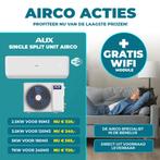 Aux Airco 2,5/3,5/5/7kW + Gratis WiFi - Laagste prijs in BE, Nieuw, Afstandsbediening, 100 m³ of groter, Ophalen of Verzenden