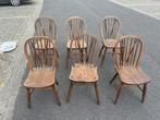 6 stuks Windsor stoelen., Ophalen, Zo goed als nieuw