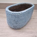 Bloempot robuust blauw Mica, Tuin en Terras, Bloempotten, Nieuw, Overige vormen, Tuin, Ophalen of Verzenden