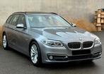 BMW 520D Luxury Line / Automaat / Led / Navi / Pano / Leder., Cuir, Argent ou Gris, Entreprise, 5 portes