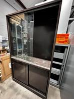 Je vends une vitrine métallique en très bon état, 120/45/195, Enlèvement ou Envoi, Comme neuf