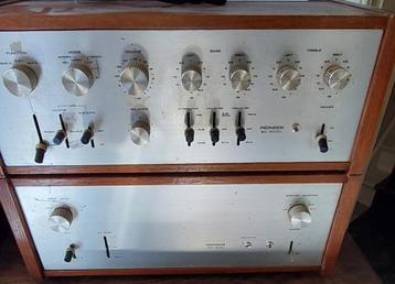 Set : Versterker Pioneer SM-3000 + Pre-Amp Pioneer SC-3000 beschikbaar voor biedingen
