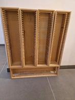 4 houten CDrekken voor 35 Cd's + 1 aangepast = +-180Cd's, Ophalen of Verzenden, Cd's