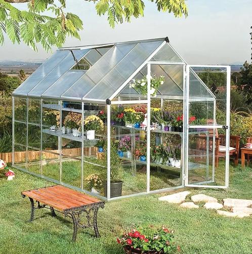 SERRE EN POLYCARBONATE 4.6 M2 PAYEZ EN 10 X SANS INTERETS, Tuin en Terras, Overige Tuin en Terras, Nieuw, Ophalen of Verzenden