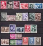 België 1955 volledig jaar **, Postzegels en Munten, Postzegels | Europa | België, Verzenden, Postfris, Postfris