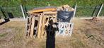 hout brandhout gratis, Minder dan 3 m³, Ophalen, Overige houtsoorten, Blokken