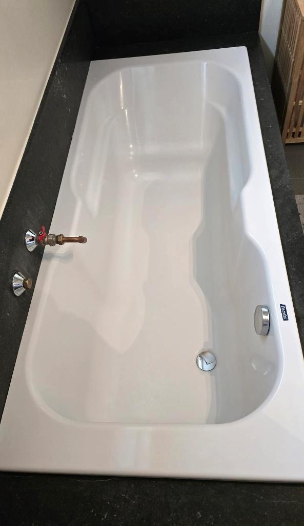 Ligbad Duscholux 180 x 80 cm, Bricolage & Construction, Sanitaire, Utilisé, Baignoire, Enlèvement