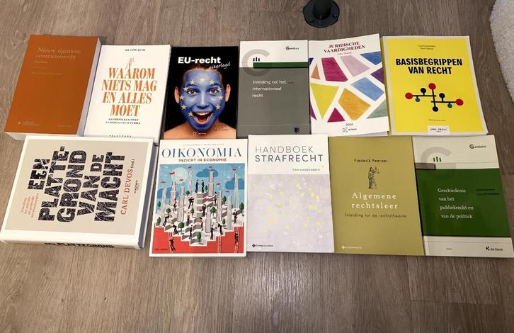 Boeken eerste bachelor rechten ugent, Boeken, Studieboeken en Cursussen, Nieuw, Hoger Onderwijs, Ophalen