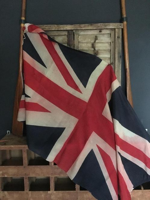 Ancien drapeau du Royaume Uni / Vintage Union Jack Flag, Divers, Drapeaux & Banderoles, Enlèvement ou Envoi