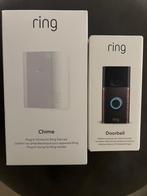 Ring doorbell with chime, Huis en Inrichting, Deurbellen, Ophalen, Terugspreekfunctie, Nieuw, Draadloos