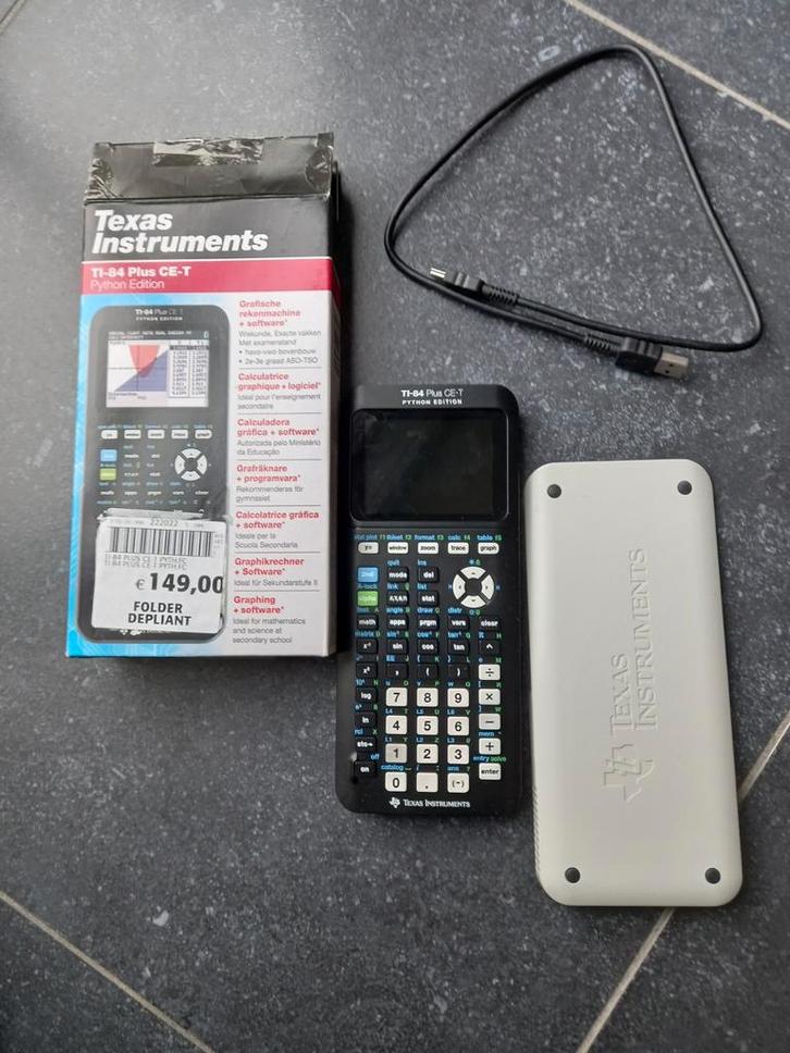 Texas Instruments TI-84 Plus CE-T, Diversen, Rekenmachines, Ophalen