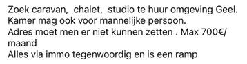 Te huur gezocht  beschikbaar voor biedingen