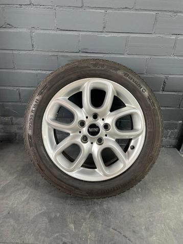 set velgen + banden mini cooper 4st beschikbaar voor biedingen