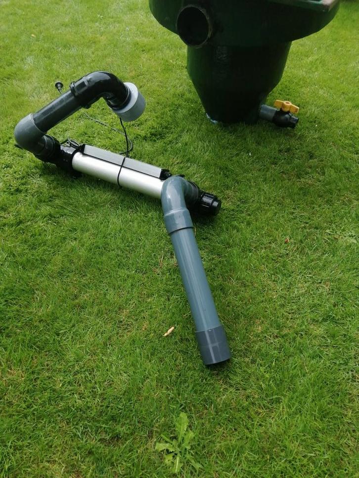 Polyester Vortex met passende X-Clear 75 Watt, Tuin en Terras, Vijver-toebehoren, Zo goed als nieuw, Ophalen