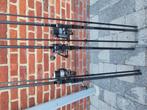 3x daiwa black widow stokken zonder molens, Ophalen, Zo goed als nieuw