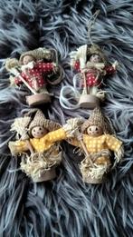Houten kerstversiering (4 stuks), Diversen, Ophalen of Verzenden