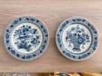 Set van 2 wandbordjes in “Delfts blauw”., Ophalen of Verzenden
