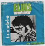 Elvis Presley - T-R-O-U-B-L-E - Mr Songman, Gebruikt, 7 inch, Single, Ophalen of Verzenden