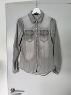 Grijs jeanshemd object xs, Kleding | Dames, Object, Ophalen of Verzenden, Zo goed als nieuw, Maat 34 (XS) of kleiner