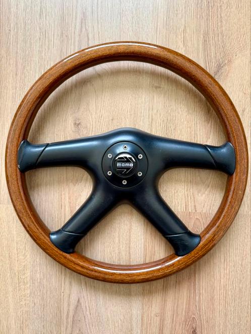 Momo ML38 Houten Stuur JDM Nissan Patrol Toyota Jeep, Auto-onderdelen, Besturing, Alfa Romeo, Amerikaanse onderdelen, Audi, BMW