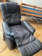 Fauteuil électrique en cuir, Enlèvement, Utilisé, Cuir