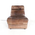 Vintage fauteuil patchwork leder jaren 70, Enlèvement, Cuir