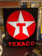 TEXACO oude reclame lichtbak, Ophalen, Gebruikt, Lichtbak of (neon) lamp