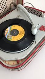 Platenspeler Teppaz pirouett + gratis singles, Audio, Tv en Foto, Platenspelers, Ophalen, Gebruikt, Platenspeler