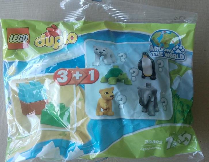 Duplo polybag baby olifant, Kinderen en Baby's, Speelgoed | Duplo en Lego, Nieuw, Duplo, Complete set, Verzenden