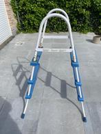 Intex trapje + voetbadje, Ladder, Gebruikt, Ophalen