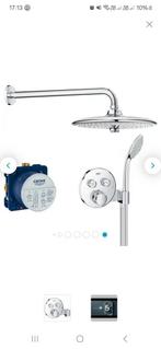 NIEUW grohe grohtherm smartcontrol 260 inbouw regendoucheset, Ophalen of Verzenden, Nieuw, Chroom, Douche