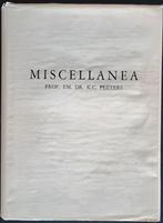 Miscellanea Prof. K.C.Peeters, Enlèvement ou Envoi