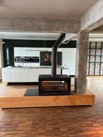 Cheminée jide insert bois décor 16/9 double face, Huis en Inrichting, Haarden, Ophalen, Gebruikt, Inzethaard, Houthaard