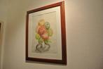 Aquarel Ellen geb.1968 Bloemstilleven met Hortensia’s, Ophalen of Verzenden