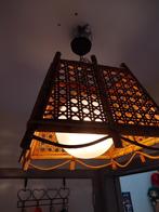 Rotan hanglamp, Huis en Inrichting, Minder dan 50 cm, Overige materialen, Boho , bohemian , Ibiza , bamboe , rotan , Rohe Noordwolde