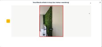 Plantenwand moet weg! beschikbaar voor biedingen