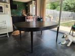 Ovalen eettafel uitschuifbaar, Ophalen, Zo goed als nieuw, Kersenhout