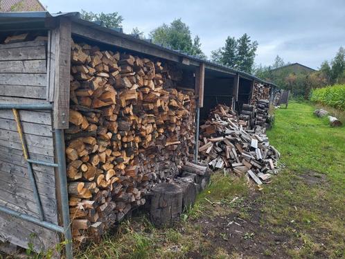 Natuurlijk gedroogd brandhout van 80€/m3 tot 120€/m3 (eik), Tuin en Terras, Brandhout, Blokken, Eikenhout, 6 m³ of meer, Ophalen of Verzenden