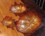 Set van 3 schalen, nieuw, herfstbladeren, decoratie, Ophalen of Verzenden, Nieuw