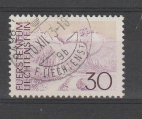 Liechtenstein 1972-73 Feld Schellenberg 30R estampillé, Timbres & Monnaies, Timbres | Europe | Autre, Affranchi, Autres pays, Envoi