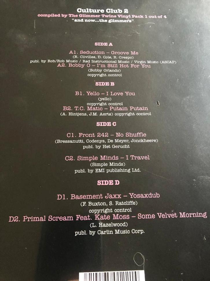 CULTURE CLUB 2 PACK 1 DOUBLE VINYL SEALED (FRONT242), CD & DVD, CD | Dance & House, Neuf, dans son emballage, Autres genres, Enlèvement ou Envoi