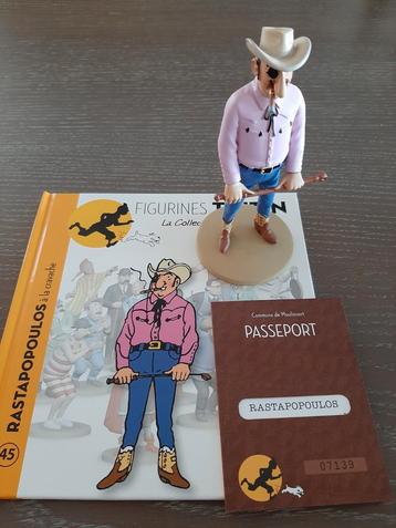 Différents personnages de Tintin issus des histoires de Tint, Enlèvement ou Envoi, Tintin, Comme neuf