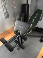 Tunturi WB50 halterbank in nieuwstaat, Sport en Fitness, Fitnessmaterialen, Ophalen, Zo goed als nieuw