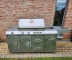 Barbecue inox XXL 4 nouveau brûleurs etat top et fonctionel, Utilisé, Enlèvement ou Envoi