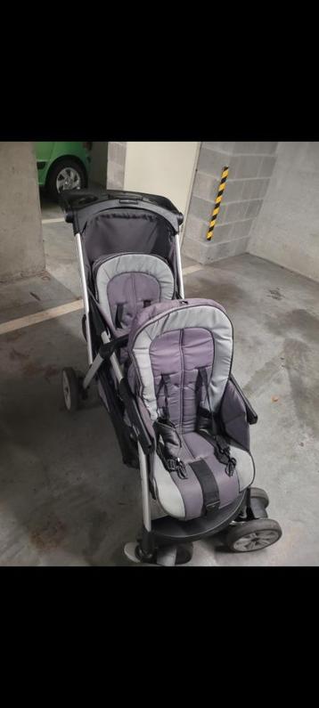 Poussette double chicco, Enlèvement, Utilisé, Poussette, Autres marques
