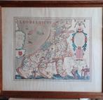 Oude Belgische landkaart., Comme neuf, Carte géographique, Enlèvement ou Envoi