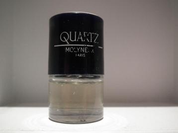 Quartz eau de parfum Molyneux (6 ml), Verzamelen, Verzenden, Zo goed als nieuw, Miniatuur, Gevuld