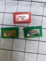 Gameboy Pokemon Emerald Fired & Leafgreen, Enlèvement ou Envoi, Comme neuf