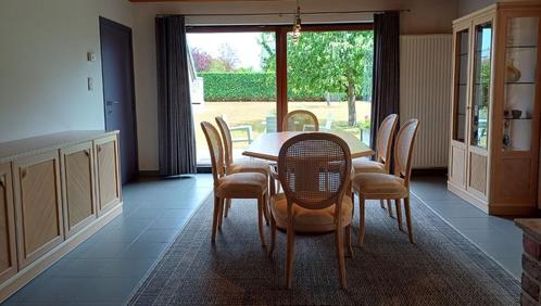Eetkamerset, Huis en Inrichting, Complete eetkamers, Zo goed als nieuw, 4 tot 6 stoelen, Ophalen